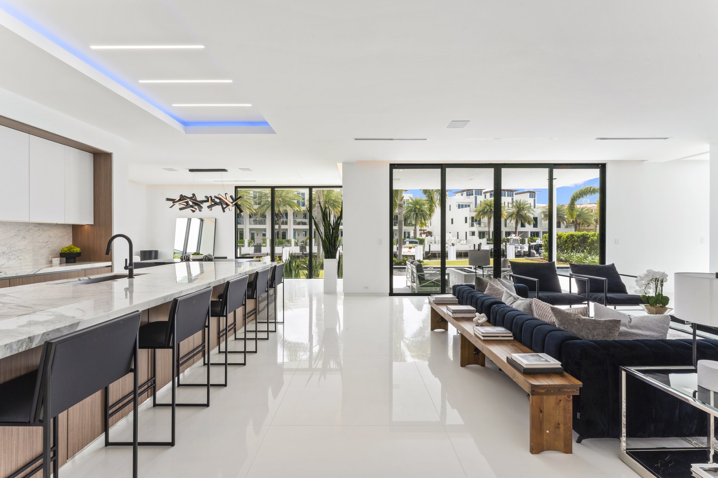 Kitchen Cabinetry at Casa Aqua, 4232 E Tradewinds Ave, Lauderdale-by-the-Sea