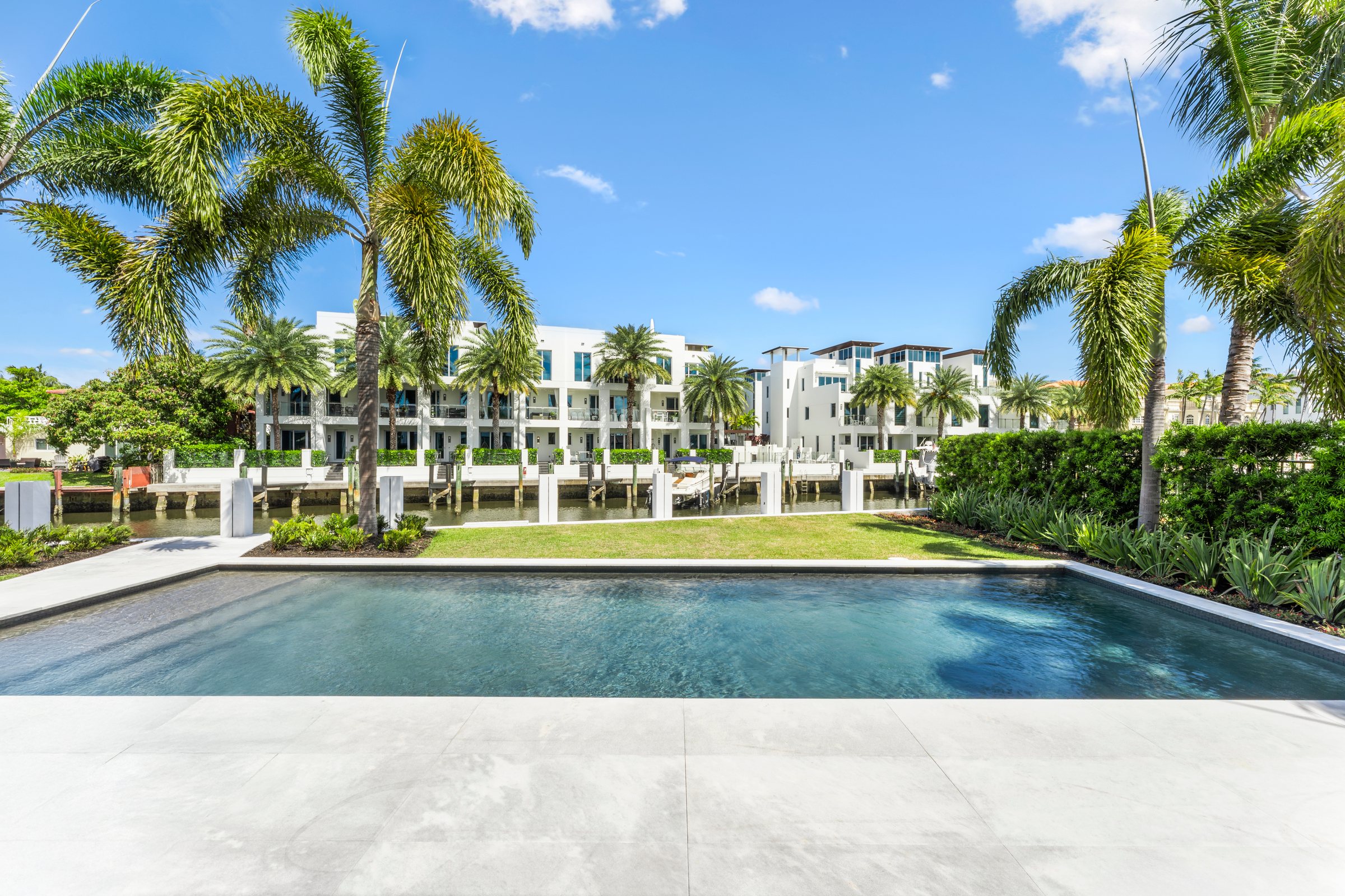 Rear Glass Facade at Casa Aqua, 4232 E Tradewinds Ave, Lauderdale-by-the-Sea