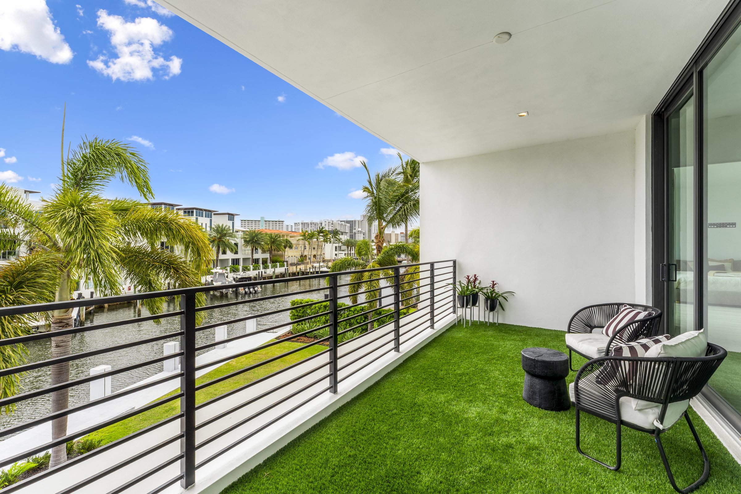 Balcony Canal View at Casa Aqua, 4232 E Tradewinds Ave, Lauderdale-by-the-Sea