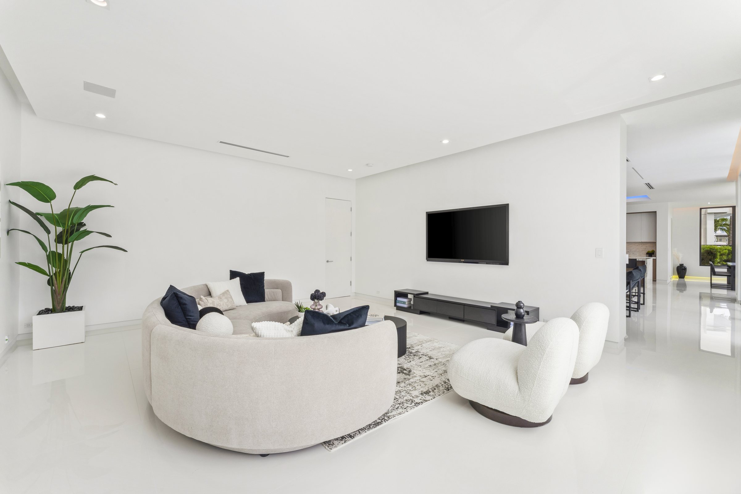 Family Room at Casa Aqua, 4232 E Tradewinds Ave, Lauderdale-by-the-Sea