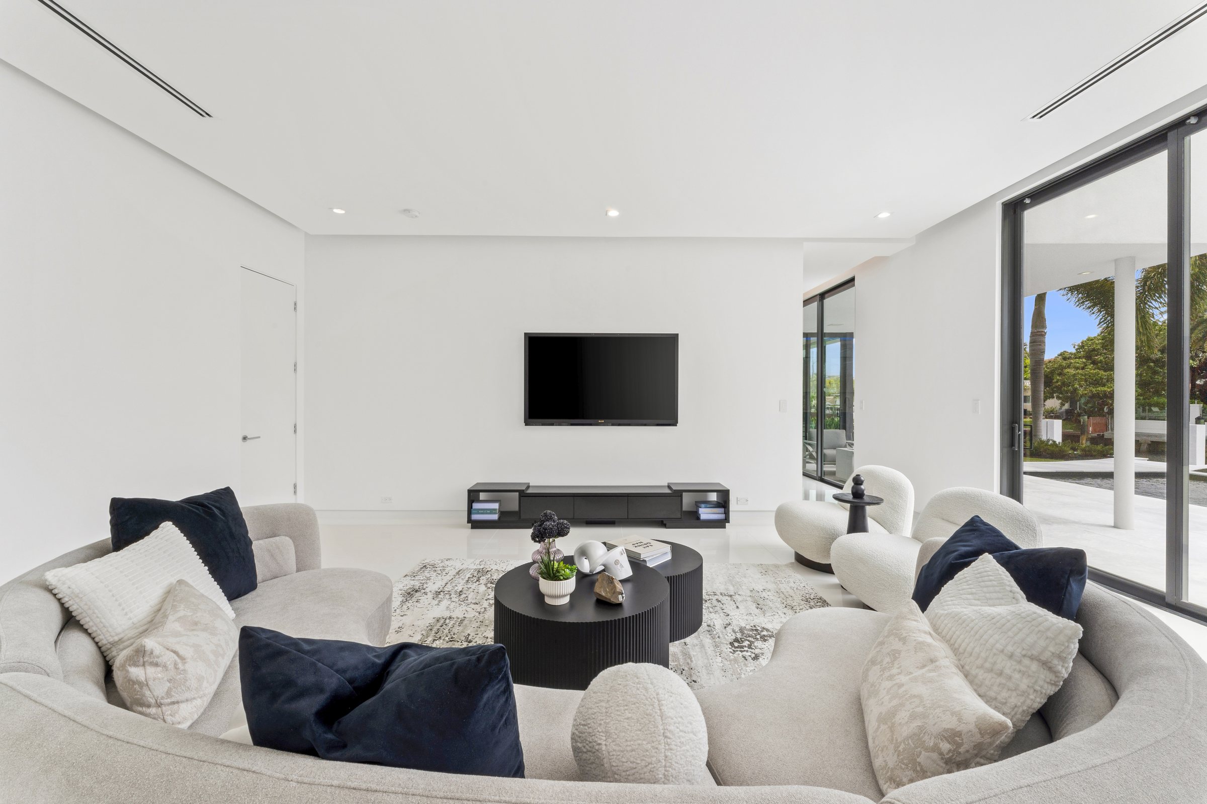 Family Room, Alternate View at Casa Aqua, 4232 E Tradewinds Ave, Lauderdale-by-the-Sea