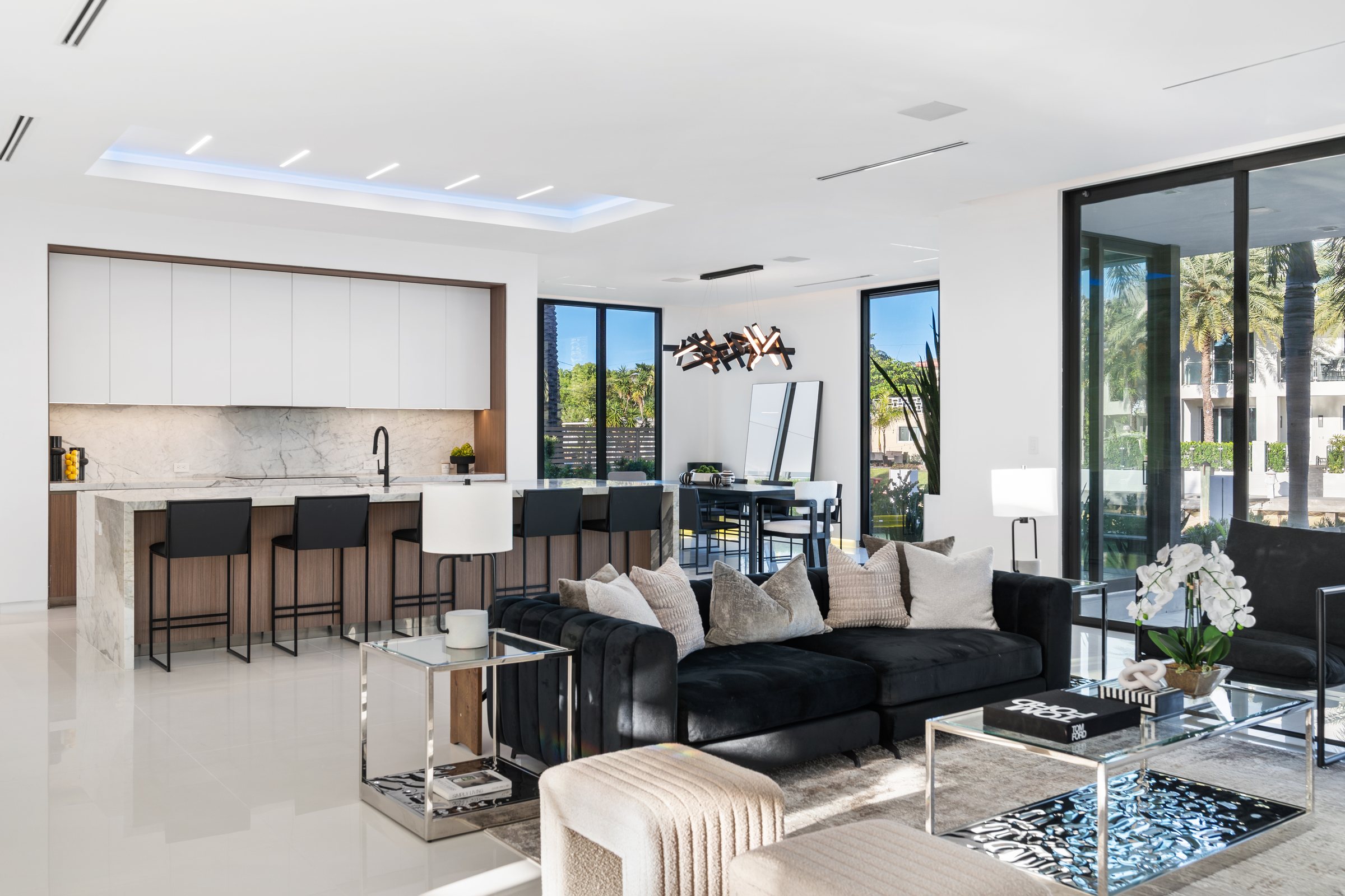 Great Room, Upper Volume at Casa Aqua, 4232 E Tradewinds Ave, Lauderdale-by-the-Sea